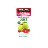 [Costco] KIRKLAND Organic Fruit punch Juice (200ml) Costco