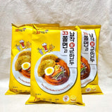 Spicy Chewy Noodles & Flat King Dumpling 360g Han Sang